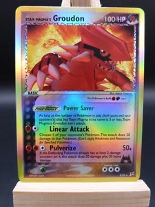 Pokemon Reverse Foil Card - Groudon 9/95 Magma Vs Aqua (15/03/2004) - Picture 1 of 6