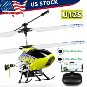 Cheerwing U12S Mini RC Helicopter Camera Remote Control Helicopter Toy Gift Kids - Picture 1 of 13