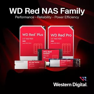 Western Digital WD Red Plus 4TB 3,5 Pollici NAS Hard Disk (WD40EFPX) - Foto 1 di 6
