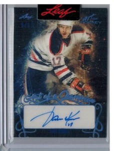 2022 LEAF ART OF HOCKEY JARI KURRI AUTO 6/12 BLUE CHAMPIONS AUTOGRAPH #AC-JK1