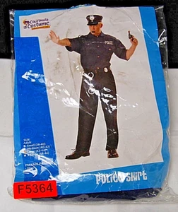 Police Shirt Size Large 42-44 California Costume Collections   F5364 - Picture 1 of 4