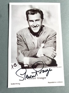 STEWART GRANGER (†1993) 'Winnetou' Signed Photo 9x14 Autograph/Autograph - Picture 1 of 1