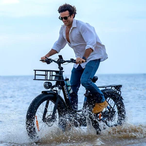 1500W 48V 20Ah 26" Fat Tire Electric Mountain Bicycle Beach City E-Bike - Picture 1 of 14
