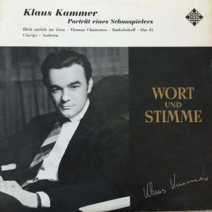 KLAUS KAMMER: Portrait eines Schauspielers (Telefunken TSC 13 426 / NM) - Picture 1 of 3