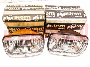 Optical Groups Headlights Fiat 126 127 128 Sedan Original Siem Without Position - Picture 1 of 1
