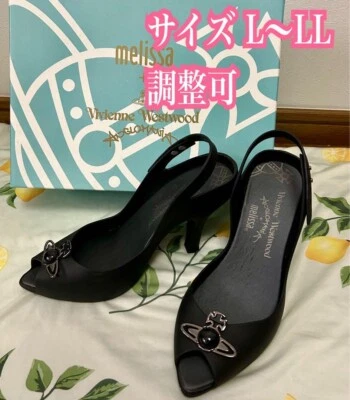 Vivienne Westwood Anglomania  x Melissa Peep Toe Slingback Orb Pumps US 7.5-8 - Image 1 of 4