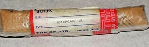 NEW THK Linear Bearing Marked "HSR15+160L GK" Guide Rail Motion Made in Japan - Picture 1 of 2