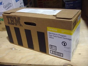 IBM 75P4058 yellow toner cartridge for the Infoprint Color 1354 and 1464 - Picture 1 of 3