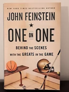 One on One Behind the Scenes with the Greats in the Game, John Feinstein Signed - Picture 1 of 14
