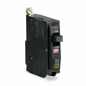 QOB115 SQUARE D BOLT-ON CIRCUIT BREAKER 10 AMP 1 POLE 120/240 VAC RT-67 NEW! - Picture 1 of 8