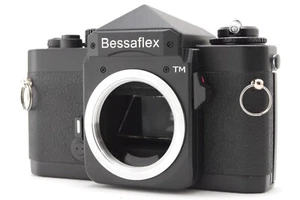 【NEUWERTIG】Voigtländer Bessaflex TM analoge Spiegelreflexkamera schwarz 35 mm Gehäuse - Bild 1 von 12