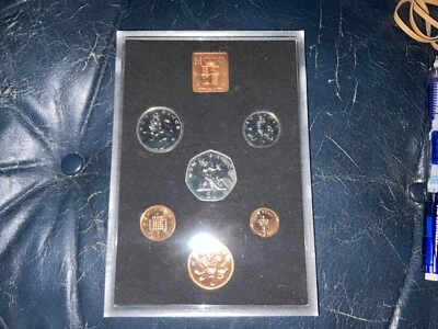 Great Britain 1971 6 Coin Proof Set SKU JAN24123 - Image 1 of 2