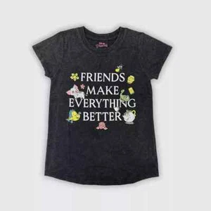 Girls' Disney Princess 'Friends Make Everything Better' Short Sleeve Size XL - Picture 1 of 1