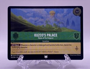 Kuzco's Palace 102/204 Cold Foil Disney Lorcana Inklands NM - Picture 1 of 2