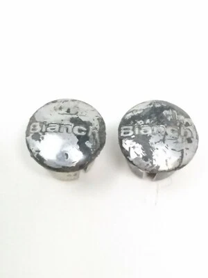 vintage tappi manubrio handlebar cap caps Bianchi bici bike corsa road  - Изображение 1 из 4