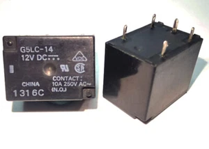 1PC  G5LC-14-12VDC Power Relay 10A 250VAC 5Pins - Picture 1 of 1
