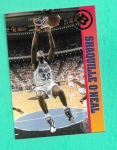 (1) SHAQUILLE ONEAL 1993 BALLSTREET NEWS BASKETBALL  NM-MT CARD (H2540)