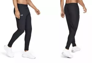 Pantaloni Under Armour Uomo QF Speed Pocket Jogger Nero Run Pantaloni Felpati 1341937-001 - Foto 1 di 9
