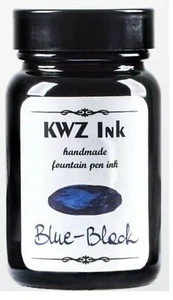 KWZ Standard Fountain Pen Ink – Blue/Black | Rich 60ml Bottle - Picture 1 of 4