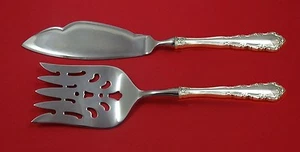 Shenandoah by Wallace Sterling Silver Fish Serving Set 2 Piece Custom Made HHWS - Picture 1 of 1