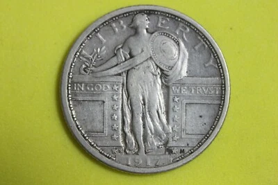 Estate Find 1917 S- Standing Liberty Quarter!! #K5224 - Image 1 of 2