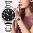 Couple Quartz Digital Watch Steel Strap Luxury Chronograph Ladies Gift