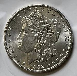 Dólar de plata Morgan 1902-O ~ UNC ~ Mejor fecha - Imagen 1 de 2