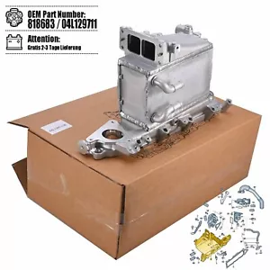 Intercooler turbo 818683 para Audi A4 A5 VW Golf SEAT SKODA ▶Aluminio◀ - Imagen 1 de 8