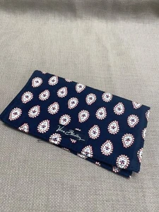 Vera Bradley Checkbook Cover Black Pattern 7" x 4" folded - Picture 1 of 7