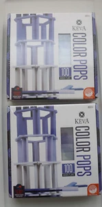 x2 Keva Color Pops tonos de púrpura (200 tablones en total) NUEVO - Imagen 1 de 1