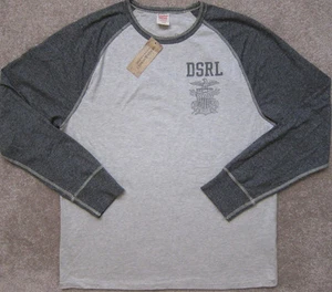 RALPH LAUREN (Gream Heather) Raglan Cotton Jersey / Sweathirt Men's NWT $69.50 - Picture 1 of 2