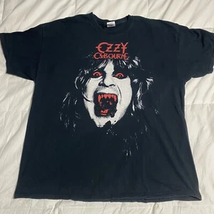 RARE T-shirt vintage OZZY OSBOURNE Speak of the Devil noir sabbat taille L - Photo 1/6