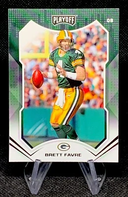 2021 Panini Playoff Brett Favre #143 Green Bay Packers - Image 1 of 2