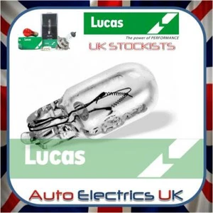 LUCAS 501 SIDE LIGHT NUMBER PLATE PUSH IN CAR BULB CAPLESS 12V 5W 'E' LLB501 - Picture 1 of 6