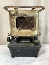 Vintage GAME JR Sad Iron Heater nickel trim Kerosene