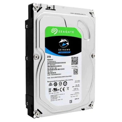 SEAGATE ST3000VX010 Skyhawk 3TB Surveillance Hard SATA 6Gb/s 64MB - Image 1 of 4