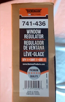 Conjunto regulador ventana delantero izquierdo pontiac Grand Prix 2004-2008 DORMAN 741-436 Foto 1 de 2