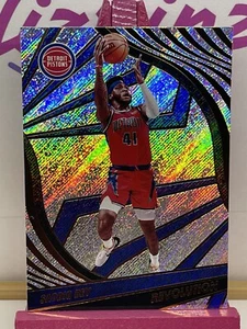 Tarjeta refractora de lámina de baloncesto Saddiq Bey 2021-22 Panini Revolution #36 pistones - Imagen 1 de 2