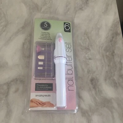 Juego de tampón de uñas profesional con 5 accesorios - NUEVO - LEER DESCRIPCIÓN A CONTINUACIÓN Foto 1 de 2