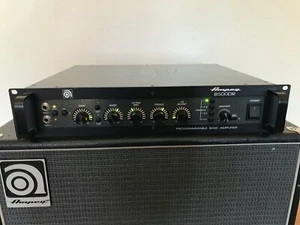 Ampeg 500w bass amp B500DR, made in USA, rack mount flight case f/switch, Y/Tube - Picture 1 of 14
