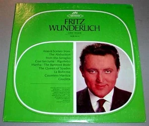 FRITZ WUNDERLICH LP - LYRIC TENOR, ALBUM 3 - Picture 1 of 1