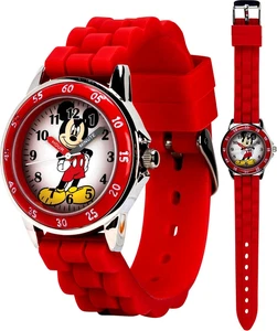 Reloj Mickey Mouse Niños Tiempo Analógico Profesor, Dial Fácil de Leer, Divertido Reloj Educativo - Imagen 1 de 12