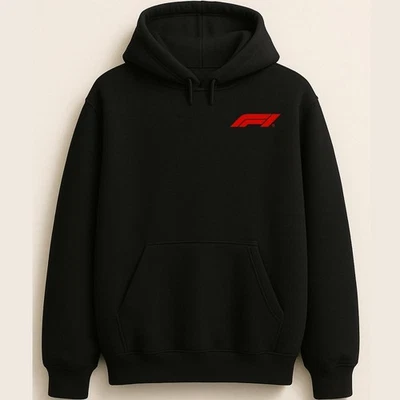 F1 Racing Logo Speed Enthusiast Streetwear Unisex Hoodie - Image 1 of 2