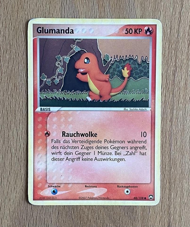Pokemon Karte EX Power Keepers - Glumanda 48/108 - Bild 1 von 2