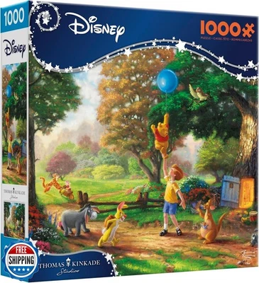 Rompecabezas Ceaco - Thomas Kinkade - Disney - Winnie The Pooh II - 1000 piezas Foto 1 de 4