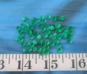 ~ Baby Tasse Muscheln ~ 72+ ~ smaragdgrün ~ Shellcraft ~ Matrosen Valentinstag ~ - Bild 1 von 5