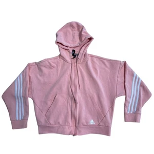 Adidas Full Zip Peach Gr. M Sport Kapuzenjacke Pullover Rosa EB3824 - Bild 1 von 8