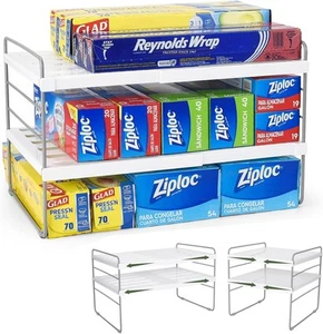 Pantry Organization and Storage for Kitchen - Expandable White-1p - Picture 1 of 6