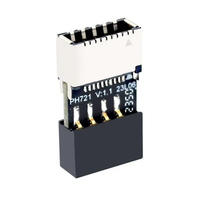 Motherboard USB2.0 9Pin to TYPE-E Female Adapter Chassis TYPE-C Socket7910 - Image 1 of 4