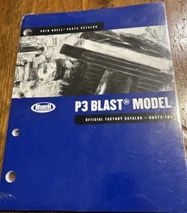 2010 Buell P3 Blast Model Factory Parts Catalog Manual Motorcycle 99573-10Y NEW - Picture 1 of 4